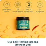 Ancient Nutrition SuperGreens probióticos digestivos, favorece una digestión equilibrada.