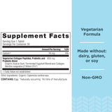 Ancient Nutrition tabletas de colágeno vegetal para digestión saludable.