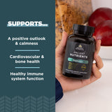 Ancient Nutrition Mezcla TCM: hierbas tradicionales y nutrientes.