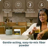 Textura suave del polvo de fibra de Ancient Nutrition