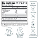Ancient Nutrition versión sin hormonas, fuente de proteína y colágeno.