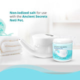 Ingrediente único: sal no yodada USP-grade de ANCIENT SECRETS