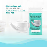 Ancient Secrets sal nasal instrucciones paso a paso para uso correcto