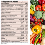 ANDREW LESSMAN Essential-1: etiqueta con nutrientes clave