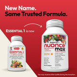 ANDREW LESSMAN Essential-1 Nuonce Max, ingredientes clave: bioactivos para soporte diario.