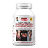 ANDREW LESSMAN Glucosamina 1500 Chondroitina 1200mg, botella, apoyo a la movilidad diaria.