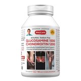 ANDREW LESSMAN Glucosamina 1500 Condroitina 1200mg: bote de cápsulas para movilidad diaria.