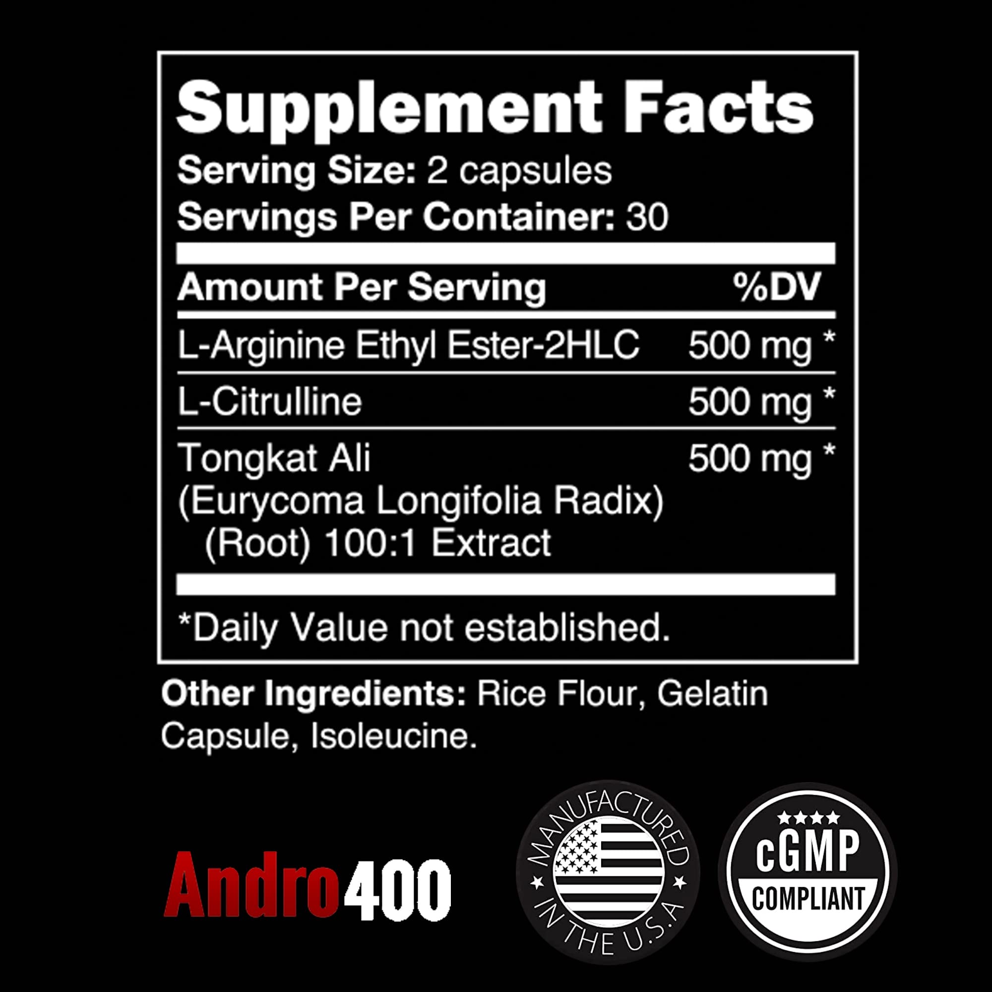 Andro400 Max cápsulas energizantes para un rendimiento diario sostenido.