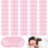 Aneco mascarilla para dormir rosa claro, suave y confortable