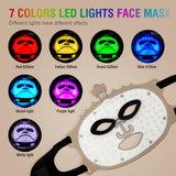 ANGAUSS luz de 7 colores, cuidado facial completo para diferentes necesidades de la piel