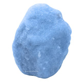 Angelite crudo de Amazing Gemstone, piedra azul para meditar y calmar la mente.