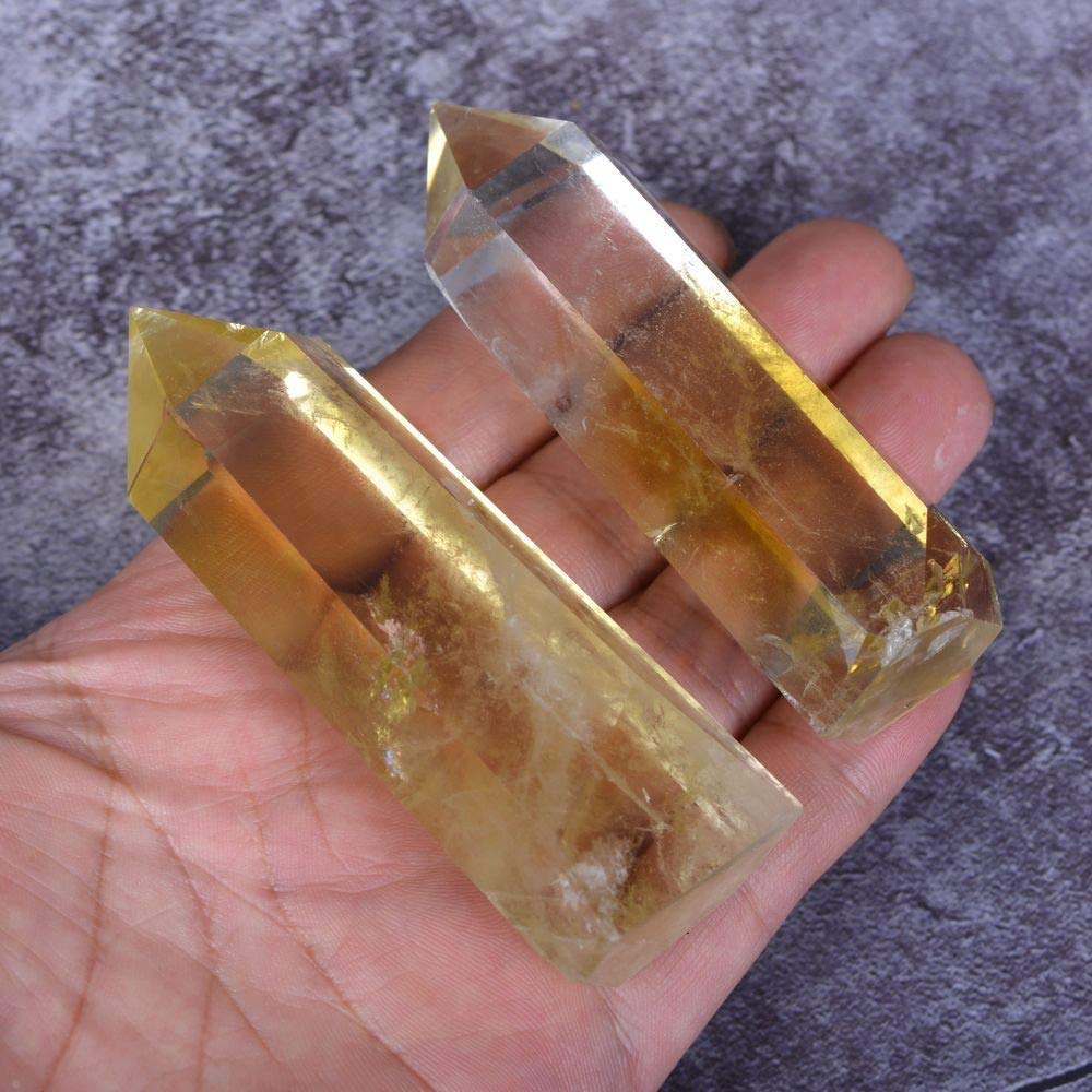 Angelstones figura decorativa citrina para colección y ambiente positivo.