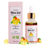 ANGELYCIA MERICH aceite Yoni, bote de 30 ml, equilibrio natural para el cuidado íntimo.