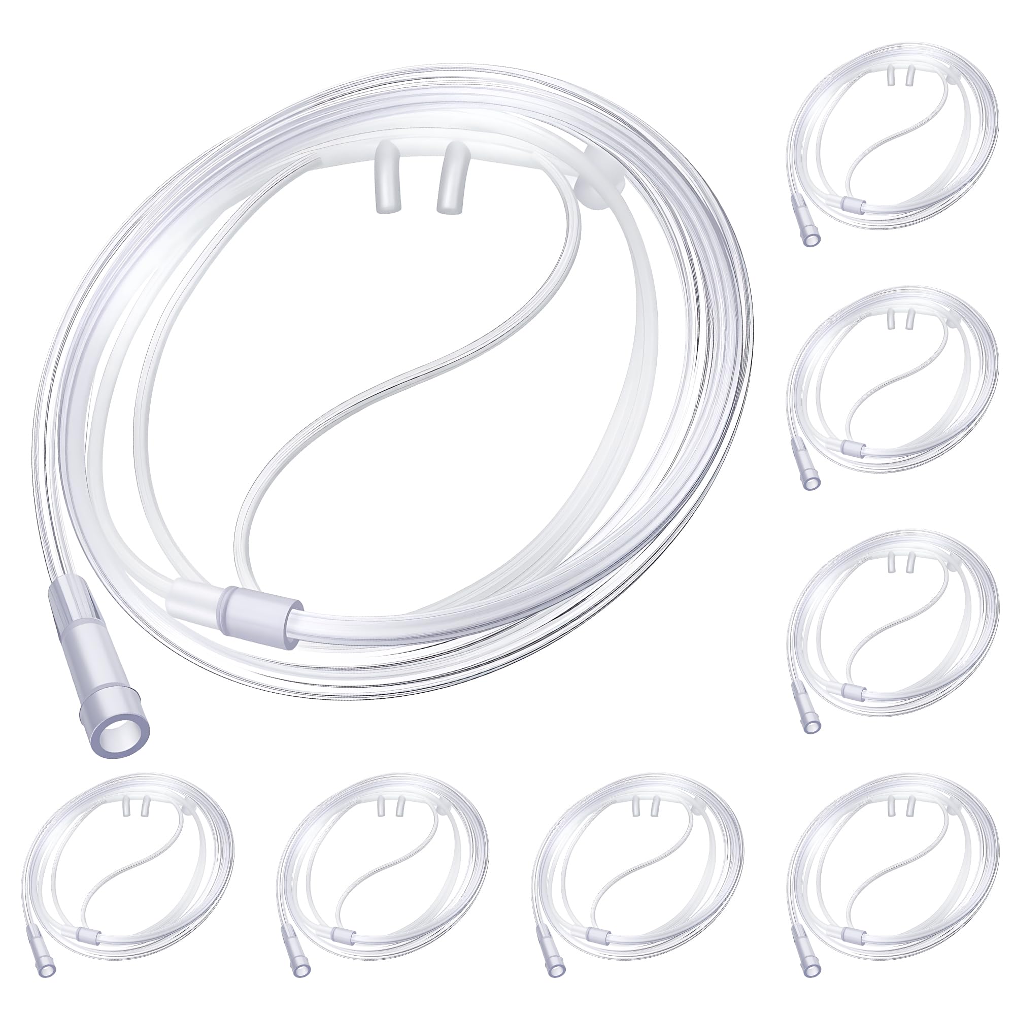 Anglechic cannula nasal 4 pies, diseño suave para uso diario cómodo