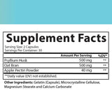 Angry Supplements Tri-Fiber Psyllium: cascar de psyllium para tránsito suave