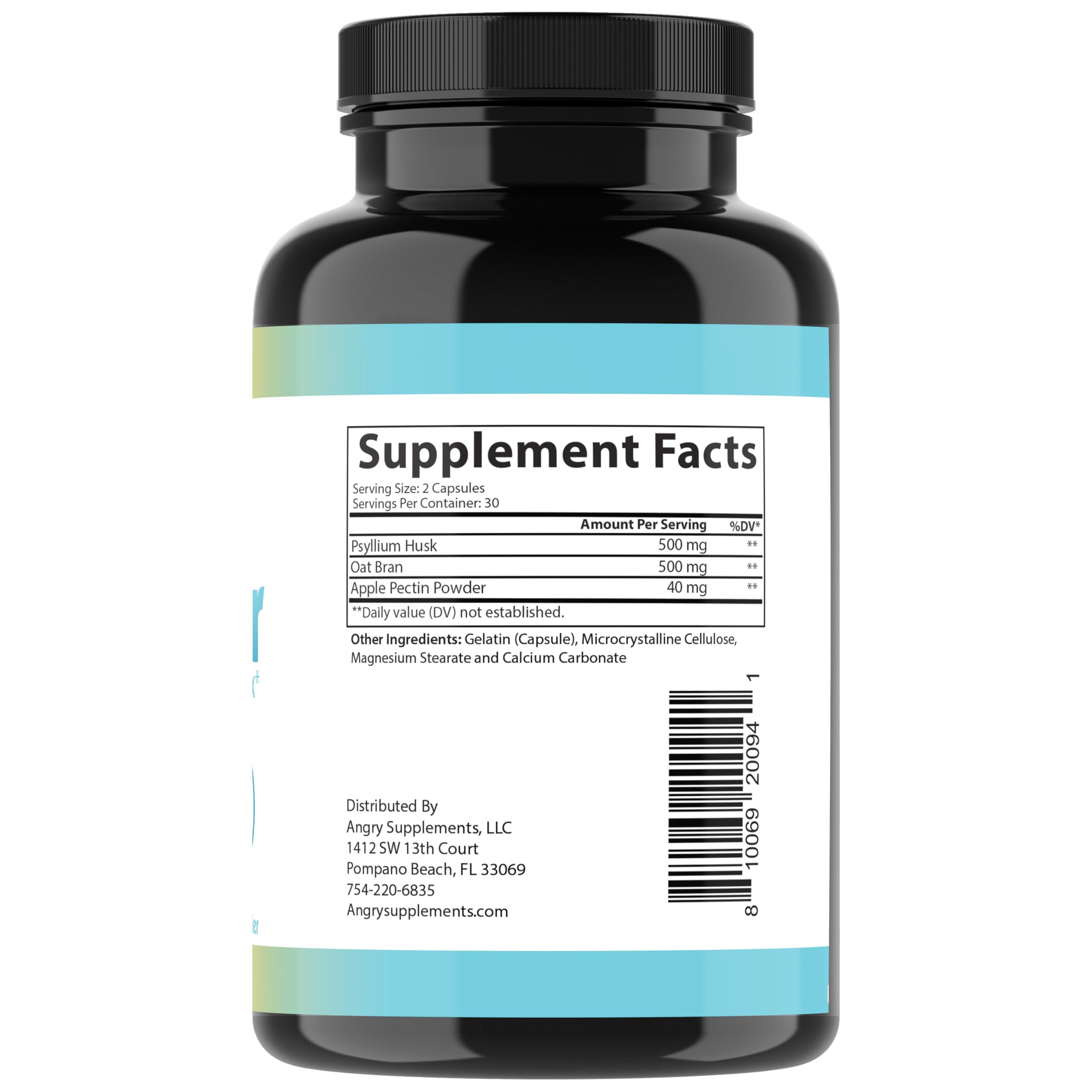 Angry Supplements Tri-Fiber Uso Diario: opción práctica para fibra diaria