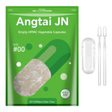 Angtai JN cápsulas veganas vacías tamaño 00 para mezclas personalizadas