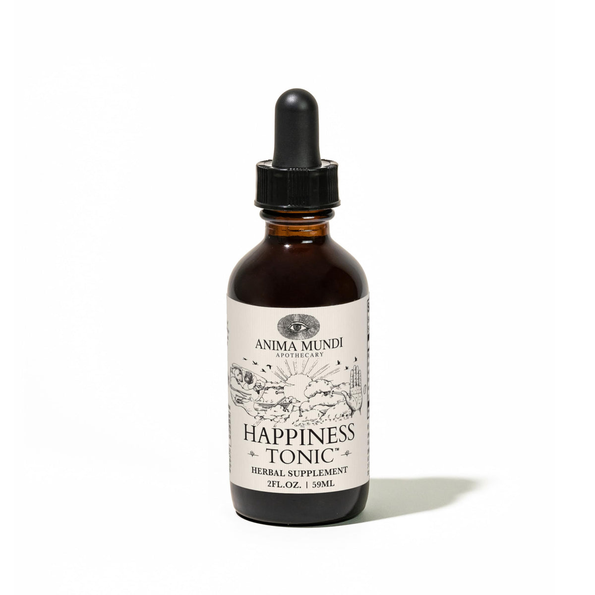 Anima Mundi Apothecary: botella de gotas de ashwaganda para bienestar suave.
