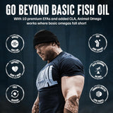 Animal Advanced Omega: mezcla de Omega-3 y Omega-6 para apoyo general.