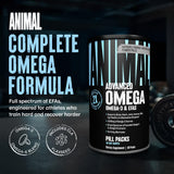 Animal Advanced Omega: empaque de 30 paquetes diarios para conveniencia y consistencia.