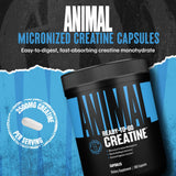 Animal Creatina cápsulas pre-entreno energía sostenida para tus series