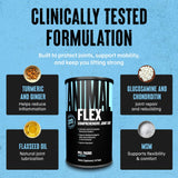 Animal Flex: enfoque en lubricación natural con ácido hialurónico y linaza.