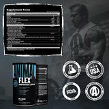 Animal Flex: respaldo de atletas y más de cuarenta años de experiencia.
