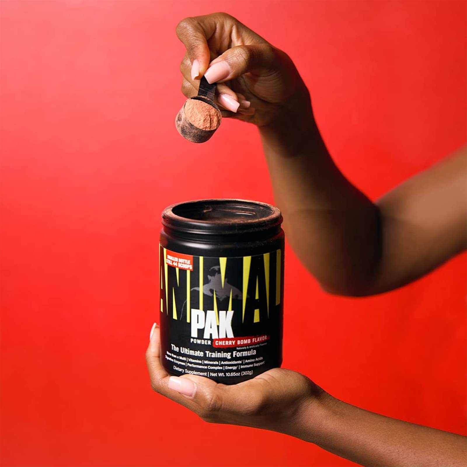 Animal Pak sabor cereza explosiva para vida diaria