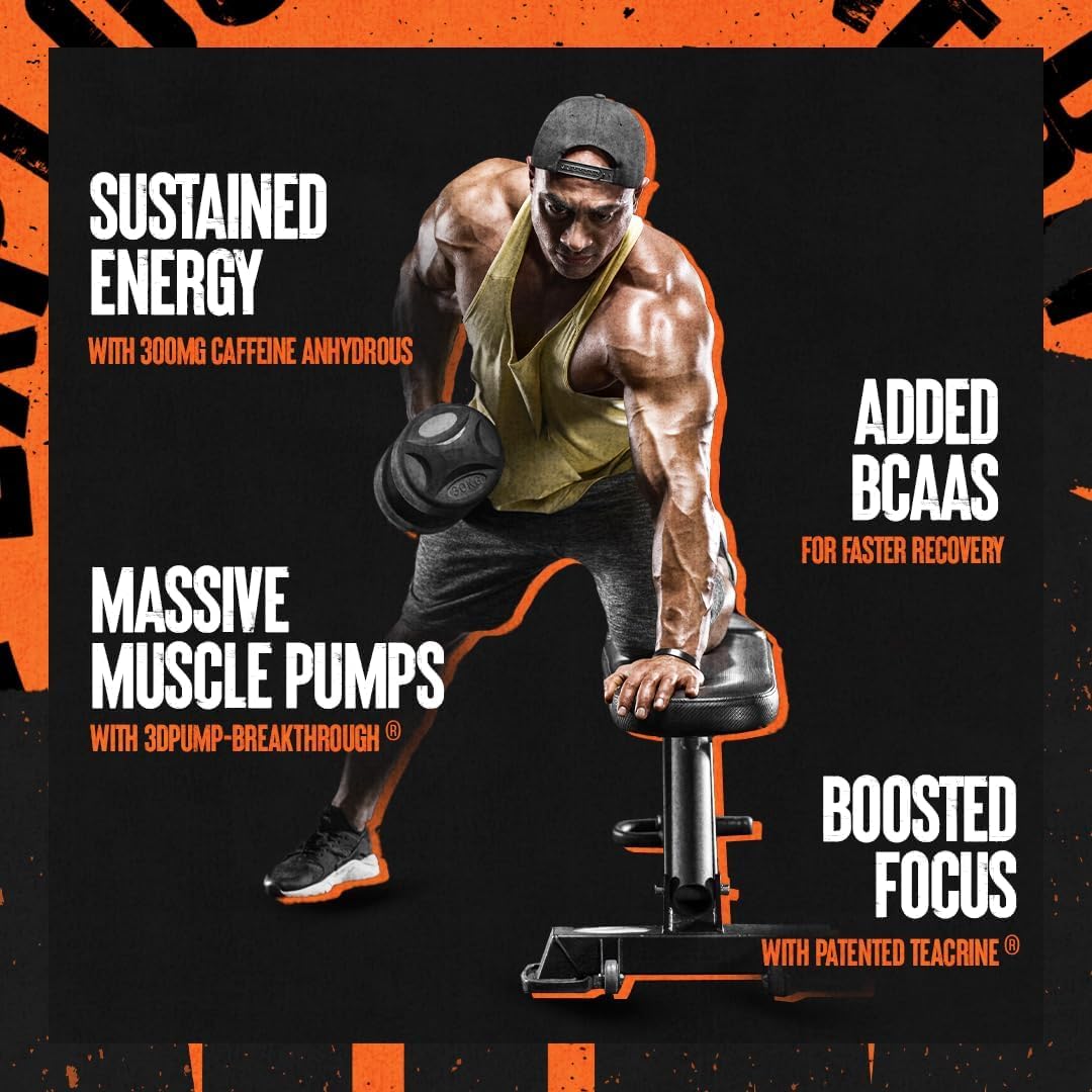 Animal Primal: complejos 3DPUMP y Teacrine para rendimiento