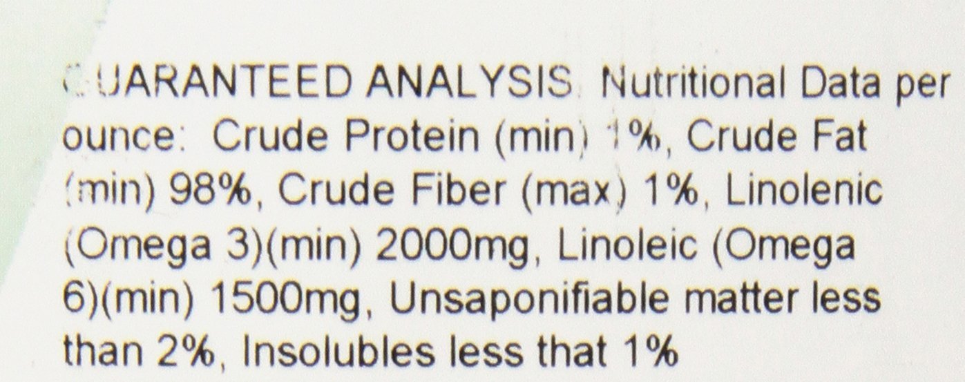 ANIMED Aceite de Linaza, etiqueta clara, fuente natural de grasas beneficiosas para el pelaje.