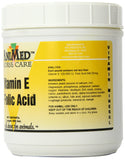ANIMED Vitamina E y ácido fólico, caballo en pasto con nutrición estable.