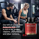 Anisx Aceite de Krill Antártico: dosis diaria para absorción conveniente sin sabor intenso.