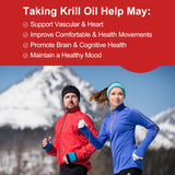Anisx Aceite de Krill Antártico: cápsulas blandas para consumo práctico de Omega-3.