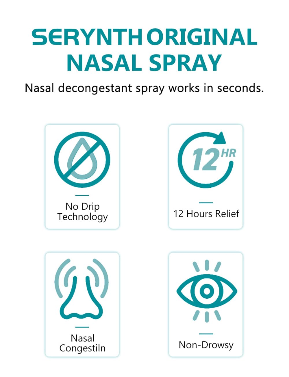 Anisx Nasal Spray mentolado ofrece sensación de frescura y alivio inmediato.