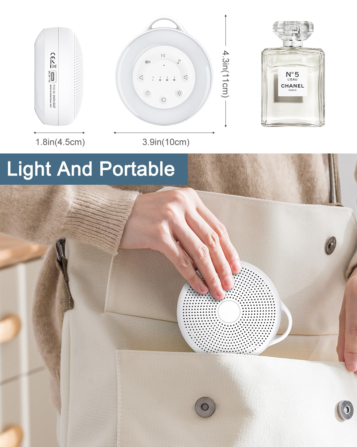 Ankilo diseño compacto y ligero ideal para casa y viajes