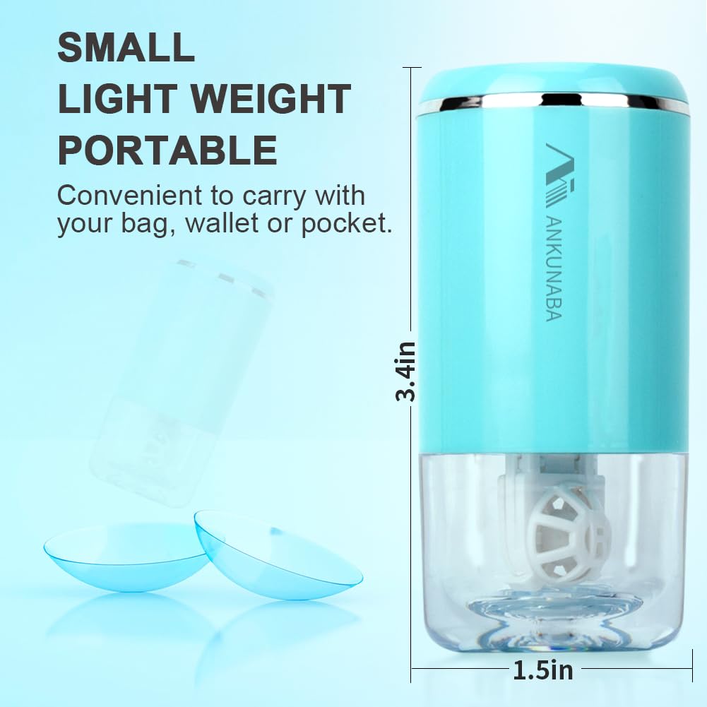 Diseño compacto de ANKUNABA, ideal para llevar en bolso o maletín.