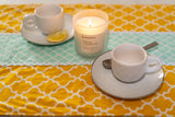 Notas lujo fresia champagne vela Anovina: mezcla sofisticada para ambientes.