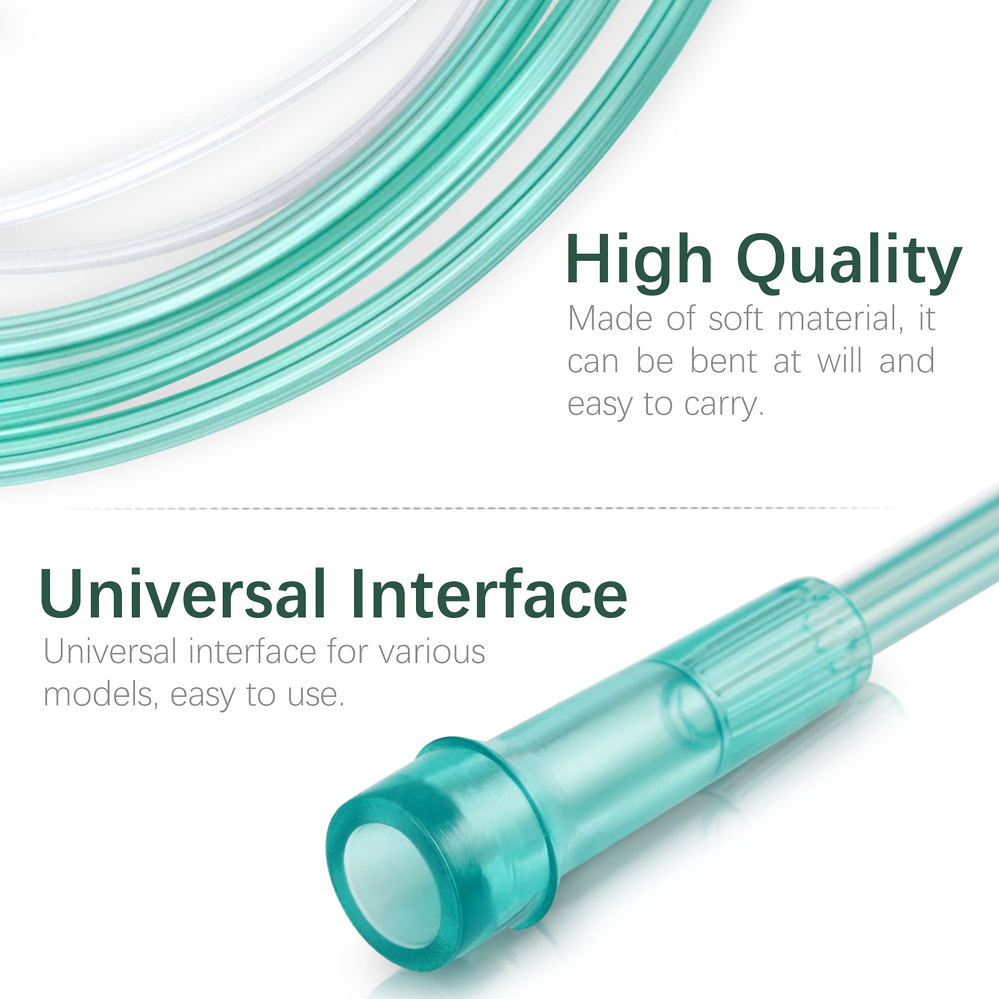 Canula nasal ANSNF empaquetada individualmente para higiene y conveniencia en viaje