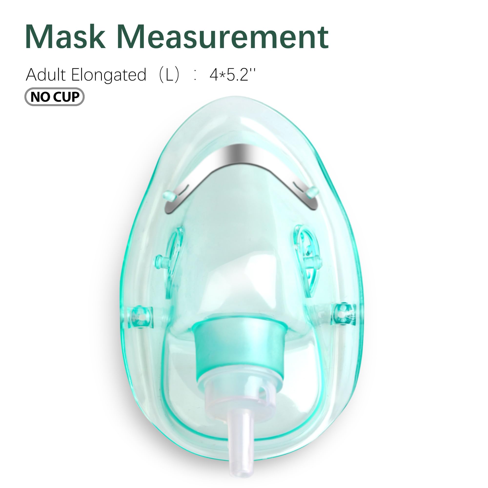Conjunto de dos mascarillas y dos tubos para uso reutilizable
