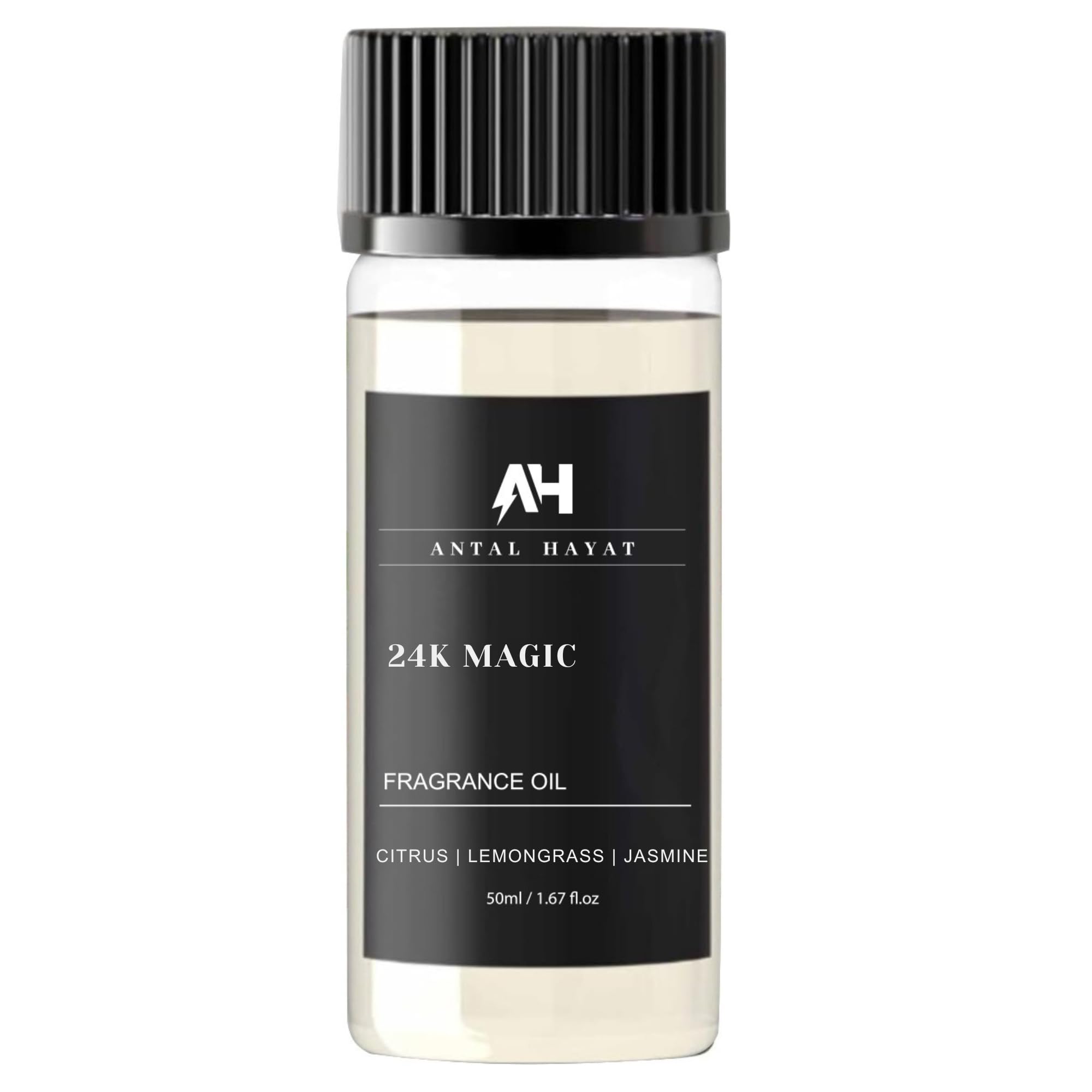 ANTAL HAYAT 24K Magic: botella-lujo-difusor aroma duradero en salón