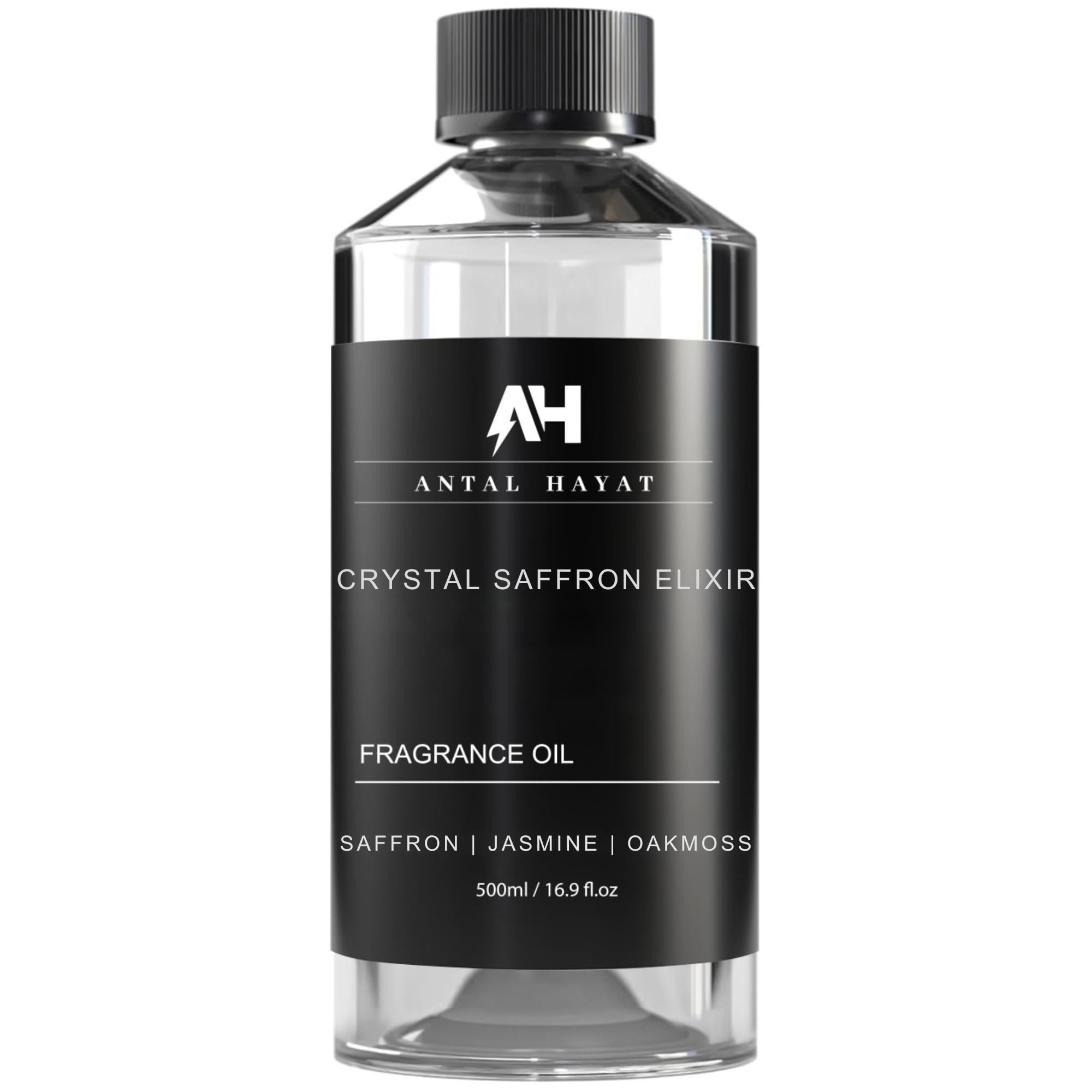 ANTAL HAYAT, difusor aceite cristal azafrán elixir para ambientar con lujo en casa