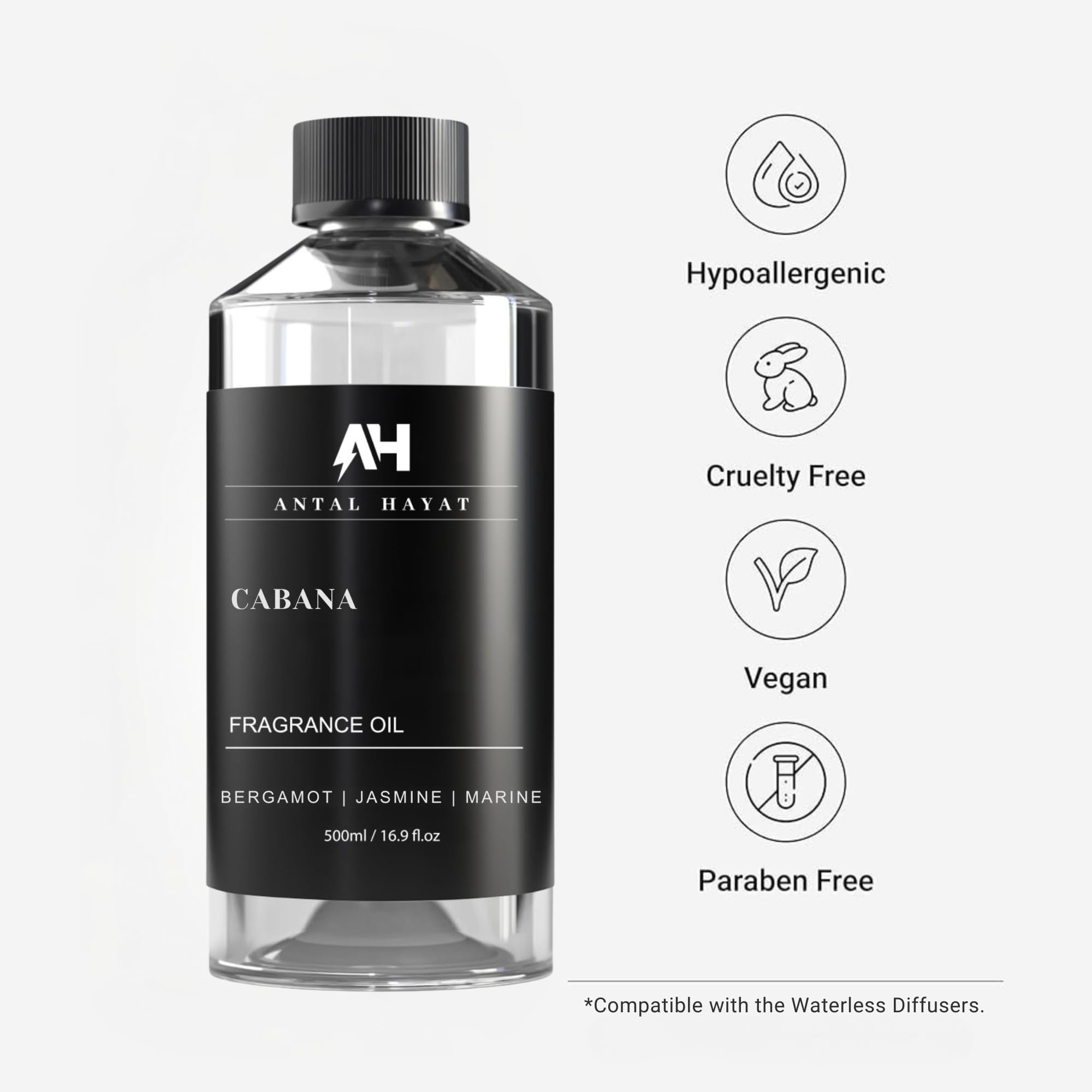 ANTAL HAYAT Cabana: goteo suave que perfuma el ambiente para reuniones.