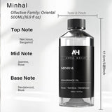 ANTAL HAYAT Minhal 500mL, botella narcisos, crea un ambiente relajante en dormitorios