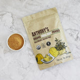 Anthony's Maca orgánica para bebidas, mejora la textura de batidos y bebidas.
