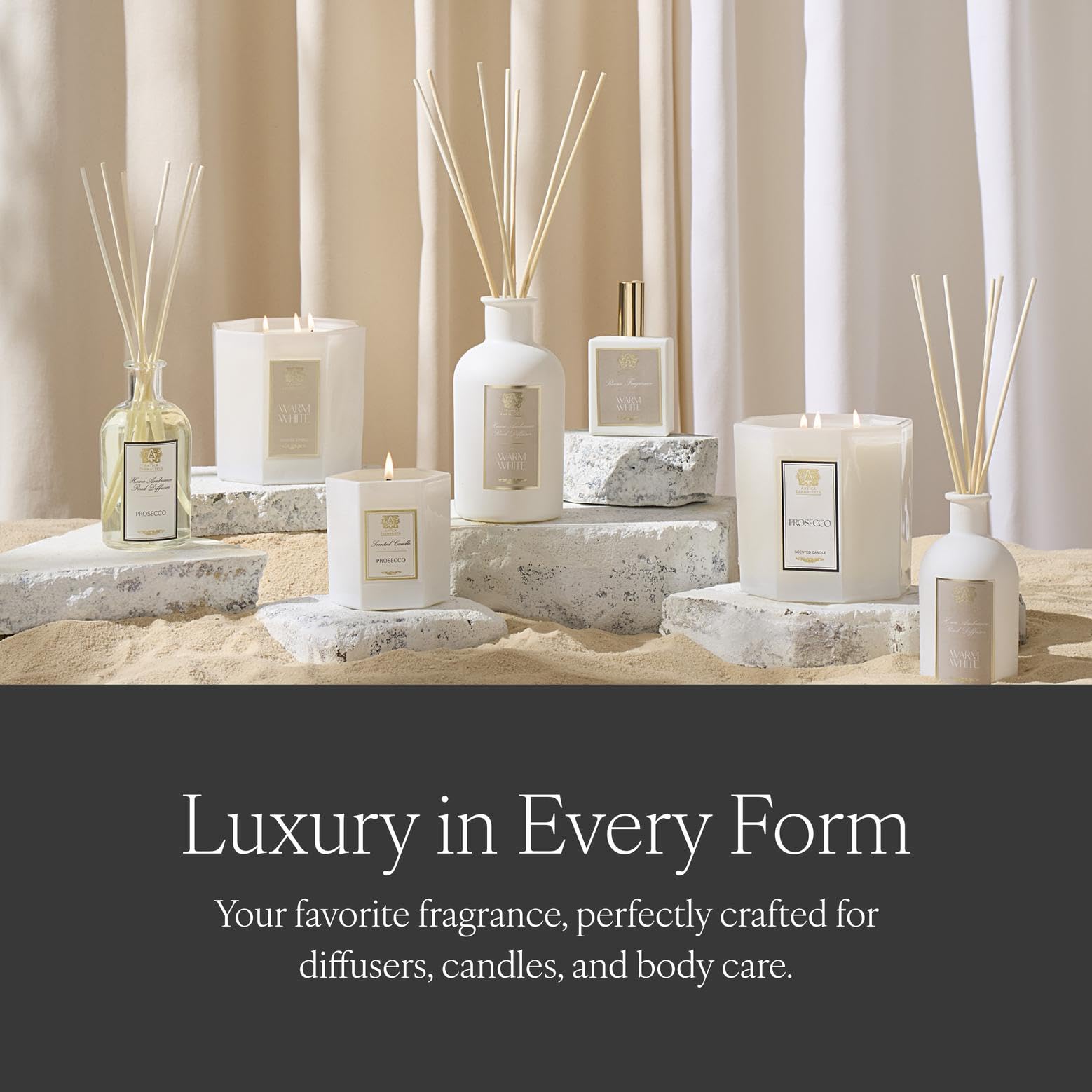 Antica Farmacista: diseño elegante y accesorios refinados para ambientación.