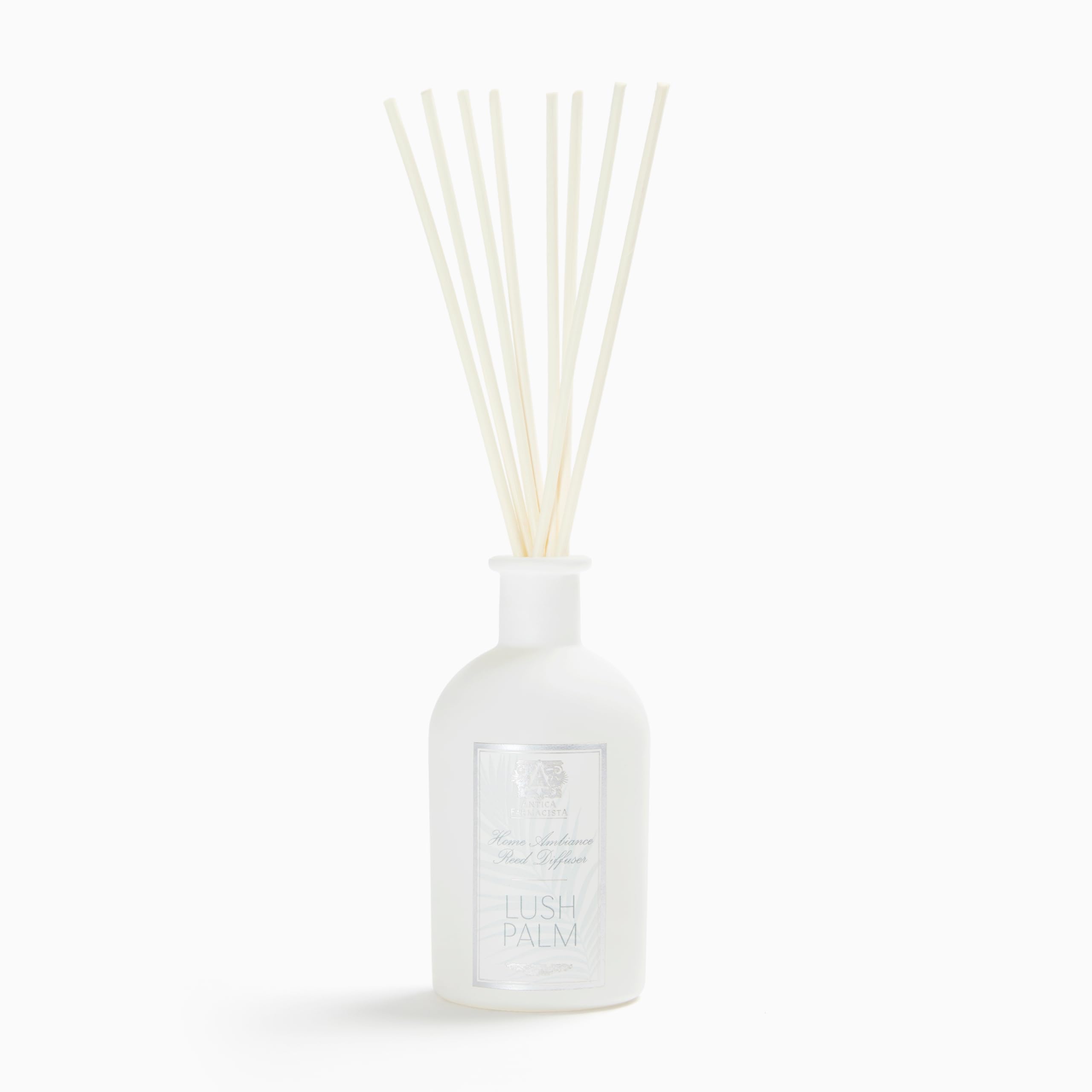 Antica Farmacista, difusor de hogar con palmas y aroma envolvente para espacios.