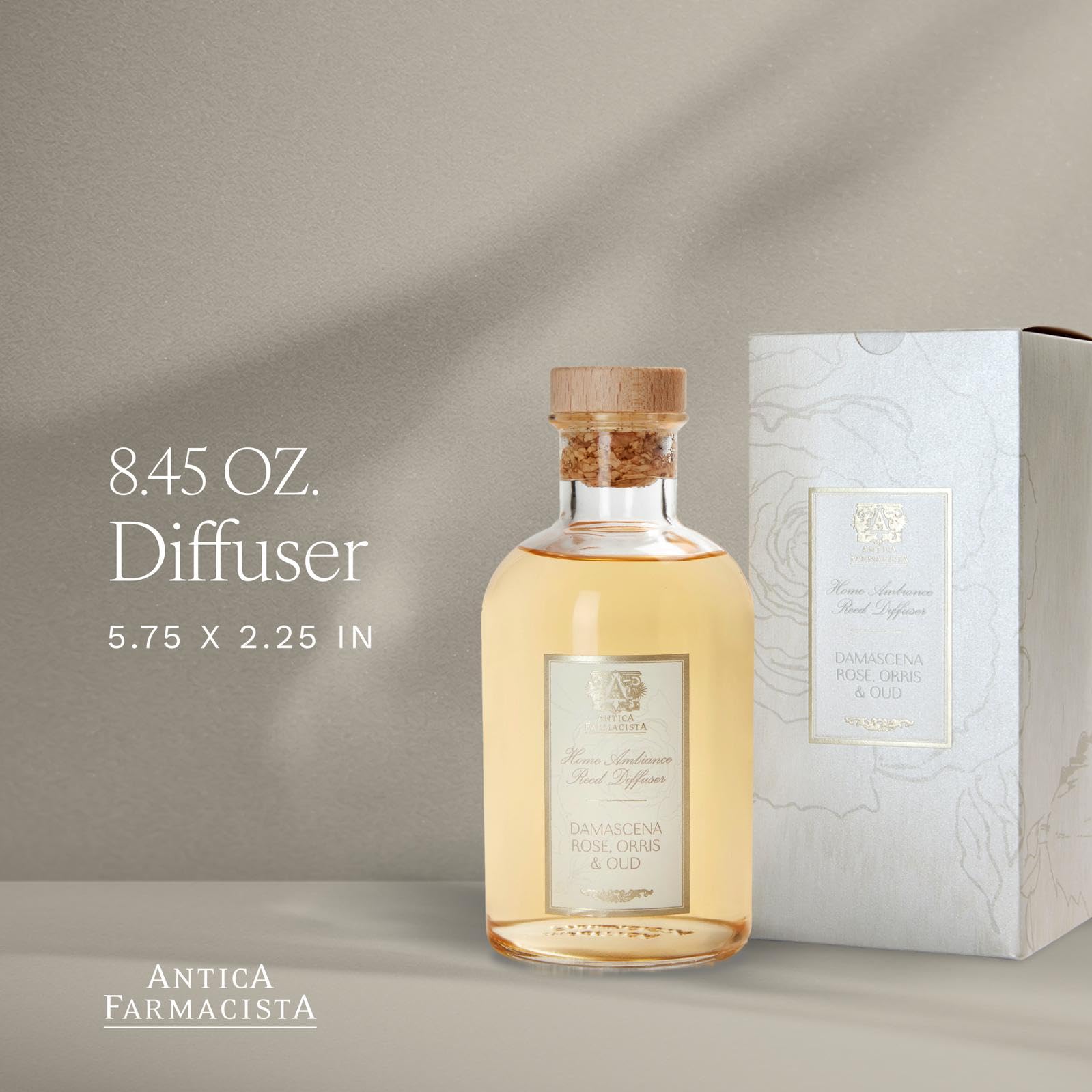 Antica Farmacista difusor de ambiente con varillas para aroma continuo