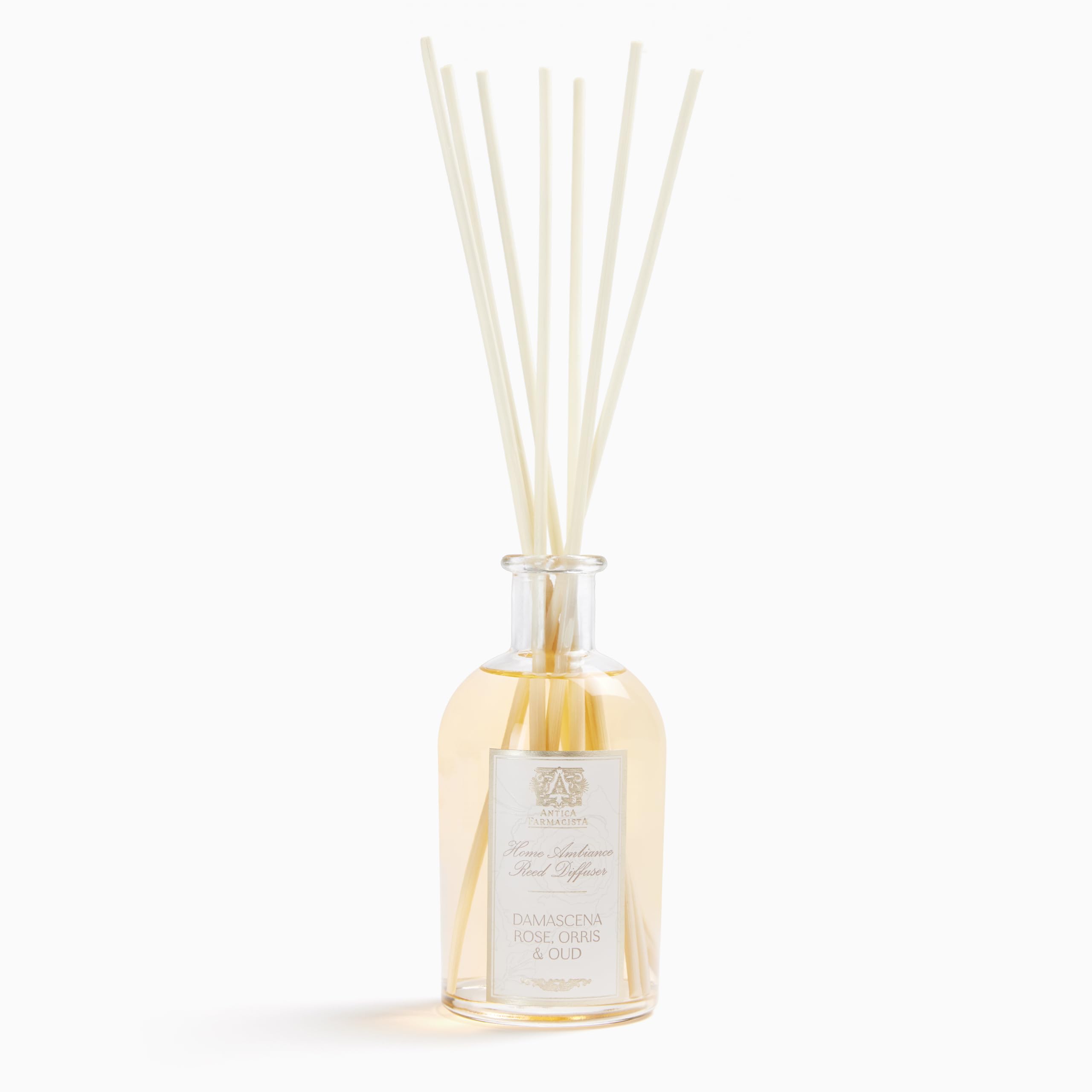 Antica Farmacista difusor: vaso de cristal con aroma suave y duradero