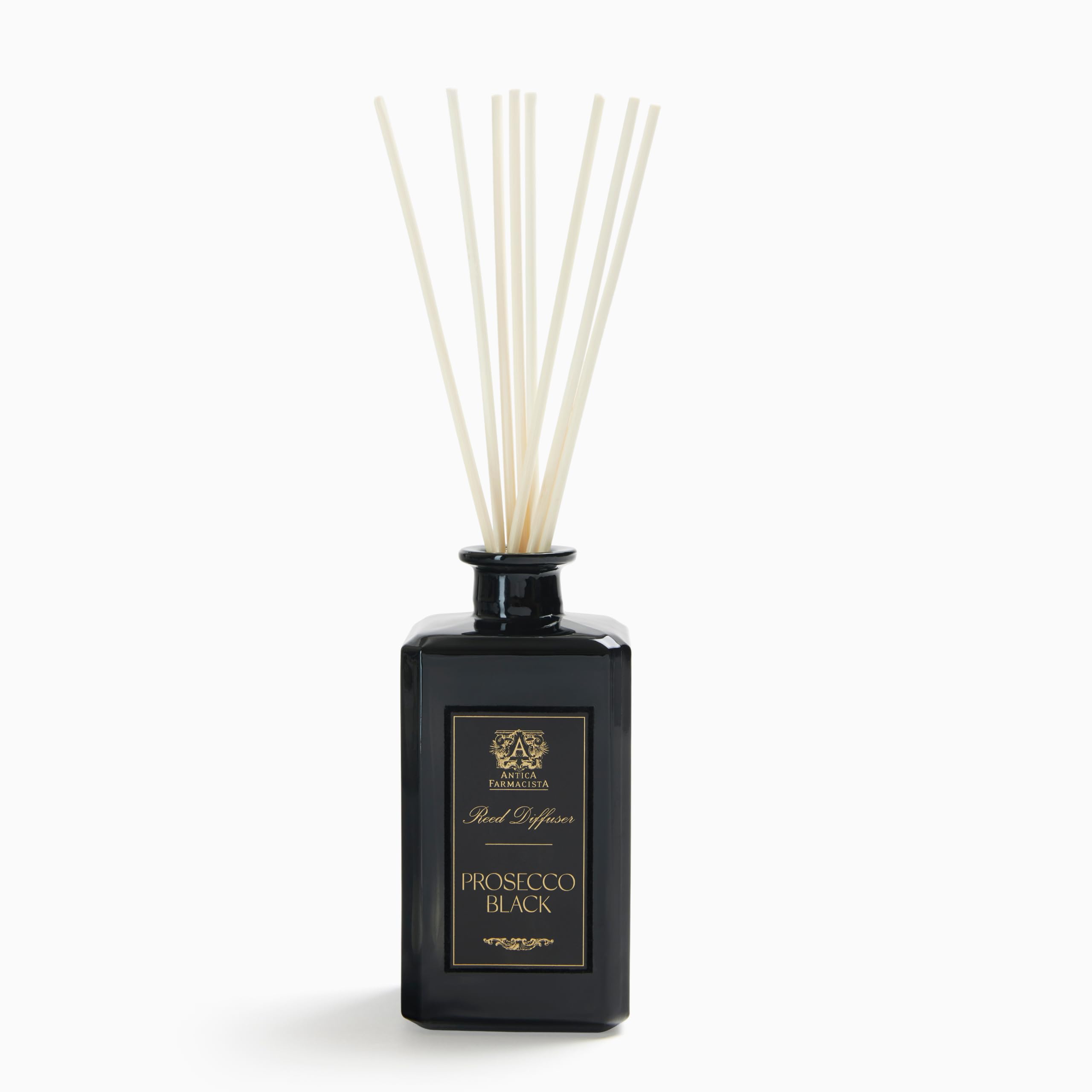 Antica Farmacista Prosecco Negro: difusor en frasco para un aroma elegante