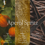 Antica Farmacista frasco de cristal difusor Aperol Spritz diseño premium